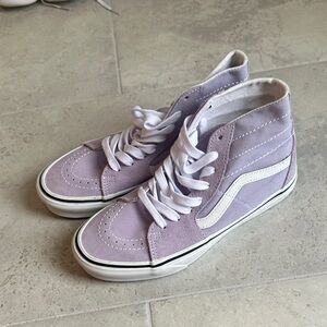 Vans Women's Lavender High-Top Sneakers